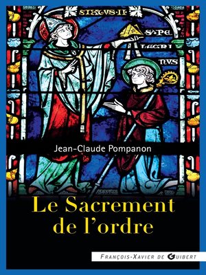 cover image of Le sacrement de l'ordre